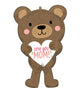 Love You Mom Bear 30″ Balloon