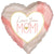 Love You Mom Heart 18″ Foil Balloon by Anagram from Instaballoons