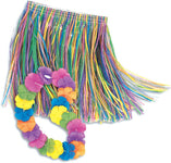 Luau Skirt & Lei Set - Child Size - Unique