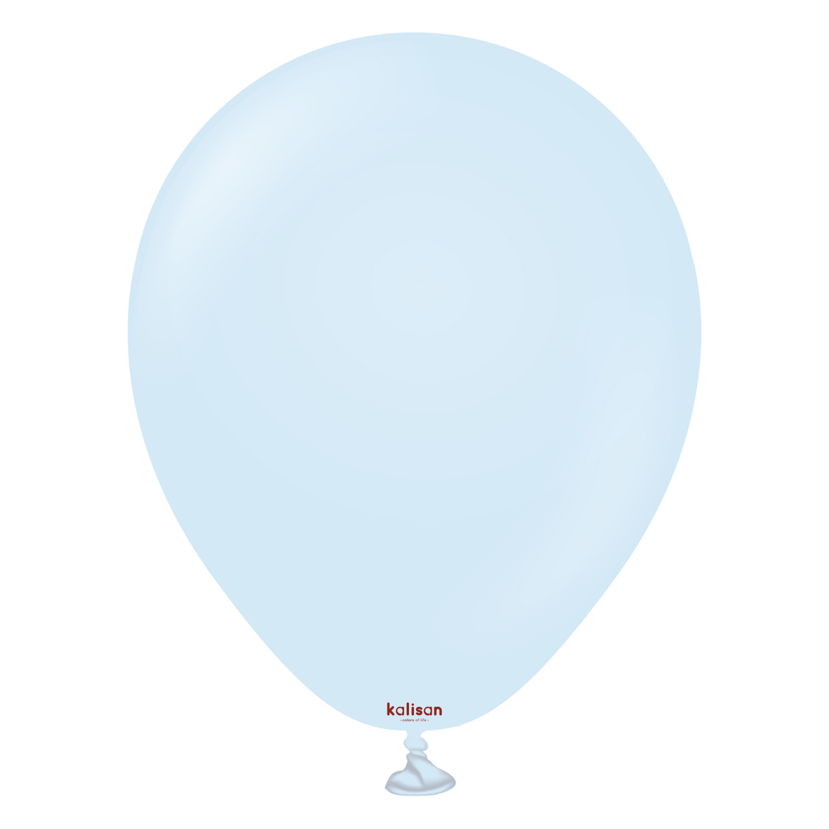 Macaron Baby Blue 5″ Latex Balloons by Kalisan from Instaballoons