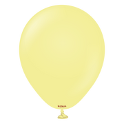 Macaron Yellow 12″ Latex Balloons by Kalisan from Instaballoons