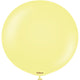 Macaron Yellow 36″ Latex Balloons (2 count)