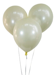 Magic Touch Latex Pearl Ivory 12″ Latex Balloons (144)