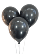 Metallic Black 12″ Latex Balloons (144)