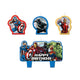 Candle Set - Marvel Avengers Powers Uniteª Birthday - Amscan