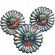 Marvel Avengers Powers Uniteª Paper Fan Decoration 3pc - Amscan