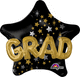 Congrats Grad Star Multi Balloon 36″ Balloon