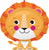 Mayflower Mylar & Foil Lion 24″ Balloon