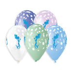 Mermaids Printed 13″ Latex Balloons by Gemar from Instaballoons