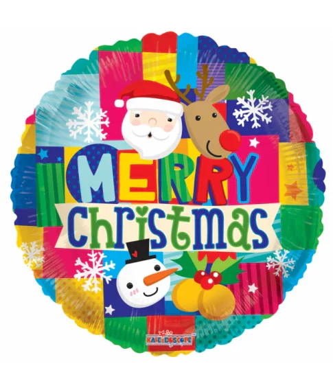 Merry Christmas  18″ Foil Balloon by Convergram from Instaballoons