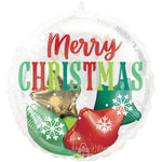 Merry Christmas North Pole Express Insiders 20″ Foil Balloon by Anagram from Instaballoons