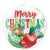 Merry Christmas North Pole Express Insiders 20″ Foil Balloon by Anagram from Instaballoons