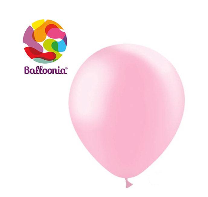 Metallic Baby Pink Latex - Balloonia