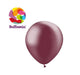 Metallic Burgundy Latex - Balloonia