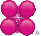 Metallic Fuchsia 13″ Foil Balloon by Anagram from Instaballoons