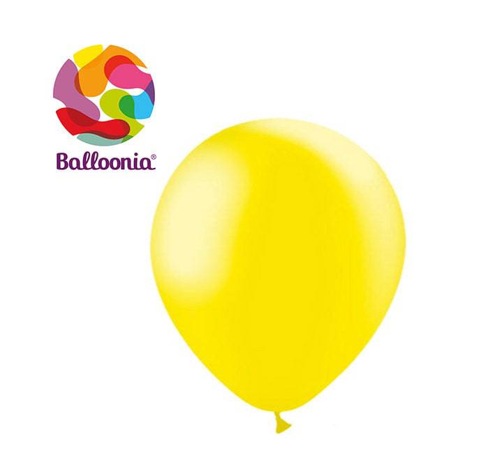 Metallic Lemon Latex - Balloonia