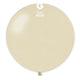 Metallic Metal Ivory 31″ Latex Balloon