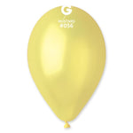 Metallic Metal Mustard 12″ Latex Balloons by Gemar from Instaballoons