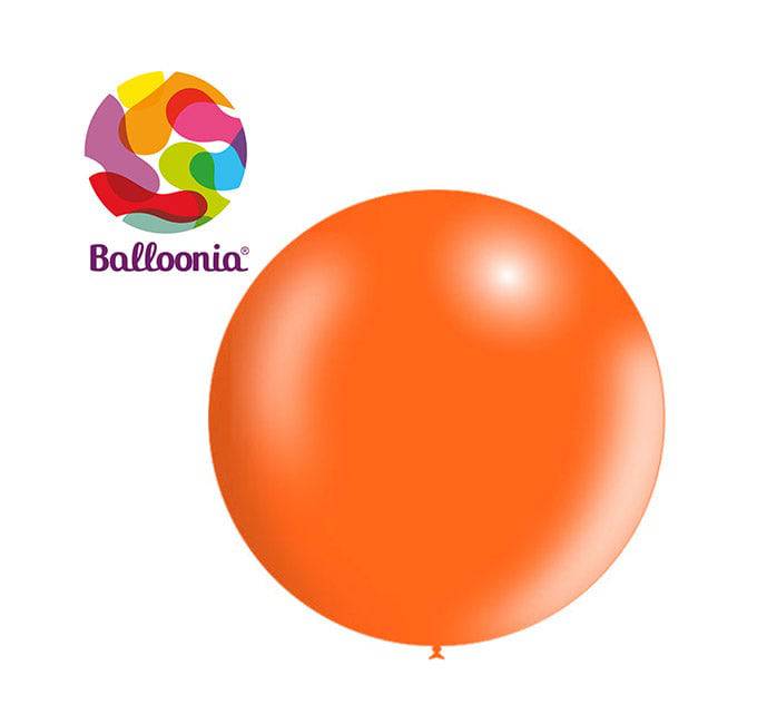 Metallic Orange Latex - Balloonia