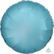 Metallic Pearl Pastel Blue Circle Round 18″ Balloon