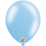 Metallic Sky Blue 12″ Latex Balloons by Balloonia from Instaballoons