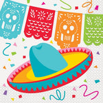 6.5" Luncheon Napkin - Mexican Fiesta (16ct) - Unique