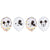 Mickey Mouse Forever Latex Confetti Balloons 3ct - Amscan