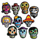 Mini Day Of The Dead Cutouts (10 count)