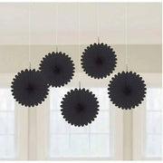 Mini Fan Deco - Black by Amscan from Instaballoons
