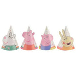 Mini Party Hats - Peppa Pig Confetti Party (8ct) - Amscan
