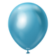 Mirror Blue 5″ Latex Balloons (100 count)