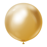 Mirror Gold 24″ Latex Balloons by Kalisan from Instaballoons