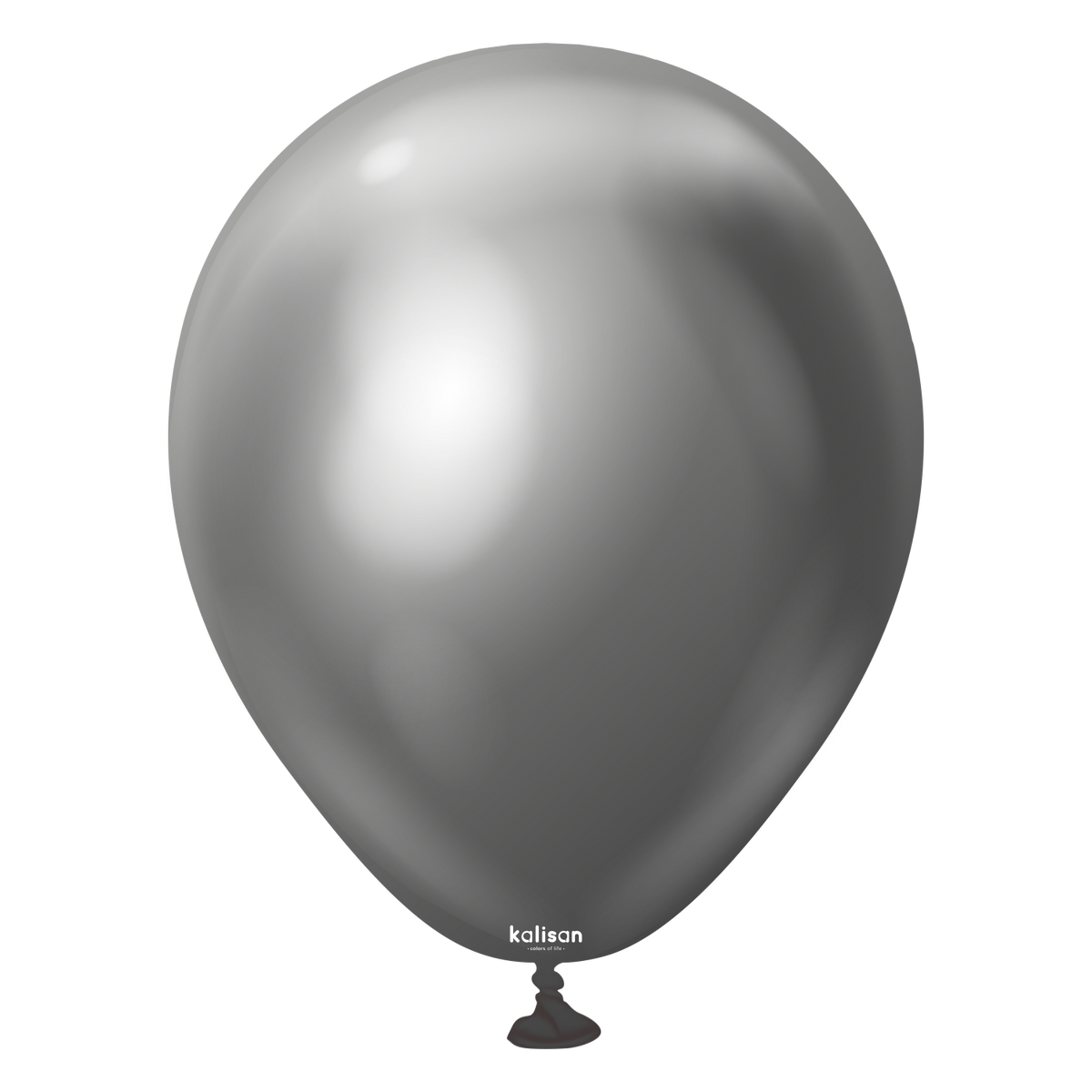 Mirror Space Grey 5″ Latex Balloons by Kalisan from Instaballoons