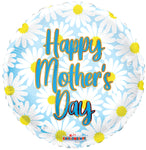 Mother's Day Many Daisies 18″ Foil Balloon by Convergram from Instaballoons