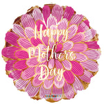 Mother's Day Pink Flower 18″ Foil Balloon by Convergram from Instaballoons