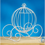Natural Star Pumpkin Coach White 12″ x 8″ x 11″