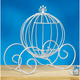 Cinderella Pumpkin Coach White 12″ x 8″ x 11″