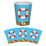 Nautical Paper Cups by Beistle from Instaballoons