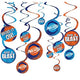 Nerf Hanging Swirls 12ct - Amscan