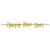 New Year's Gold Ribbon Letter Banner by Amscan from Instaballoons