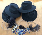 Party Kit - Black New Year's Eve (8 guests) - The Beistle Company