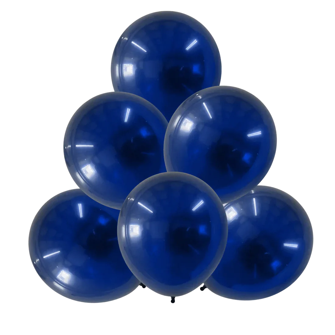 Night Blue 12″ Latex Balloons by GloMex from Instaballoons