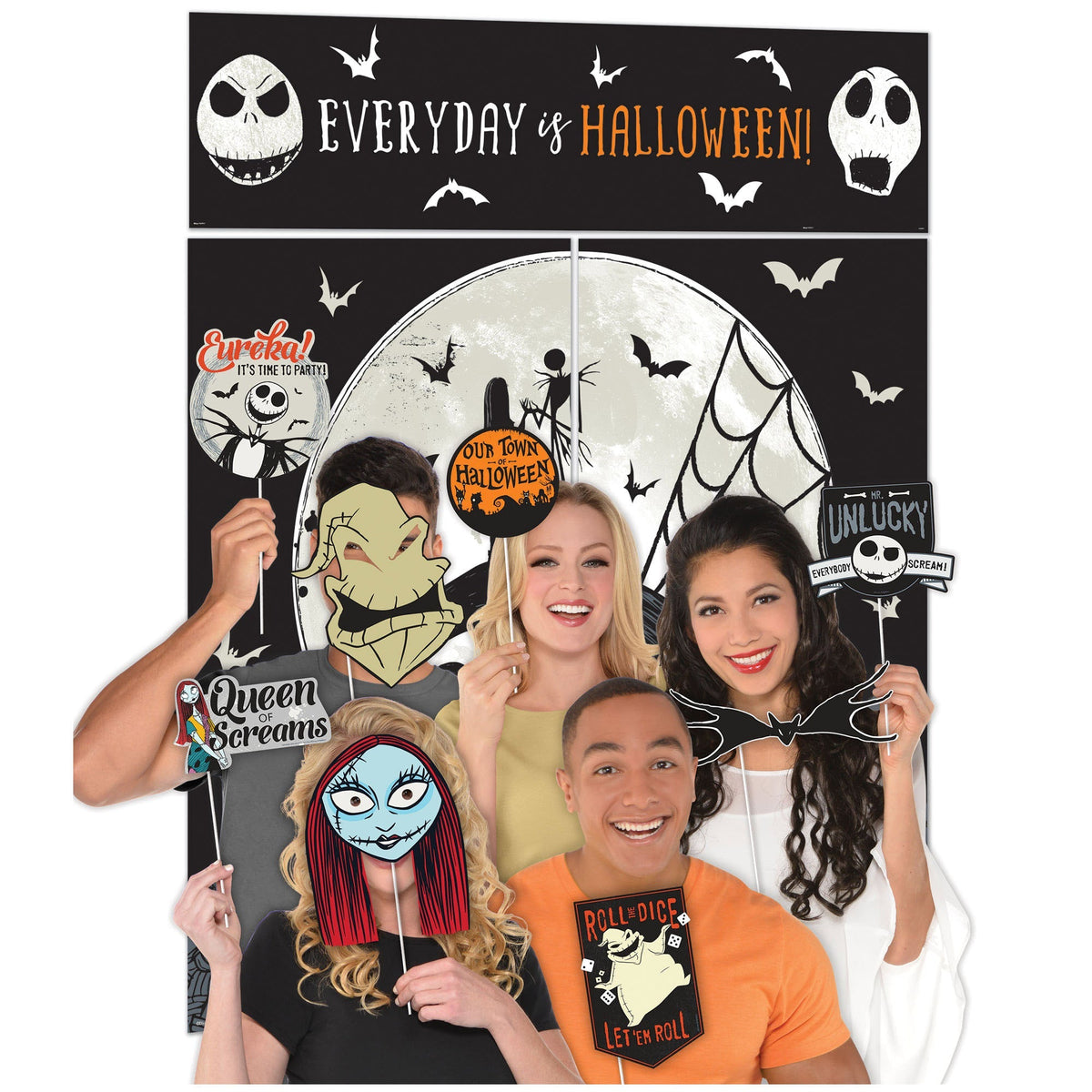 Nightmare Before Christmas Scene Setters by Amscan from Instaballoons