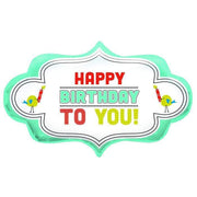 Northstar Mylar & Foil 28" Birthday Dotty Frame Foil Balloons