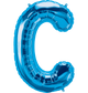 Blue Letter C 34" Balloon