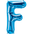 Blue Letter F 34" Balloon