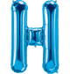 Blue Letter H 34" Balloon