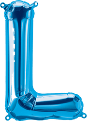 Blue Letter L 16" Balloon