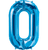 Northstar Mylar & Foil Blue Letter O 34" Balloon