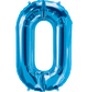 Blue Letter O 34" Balloon